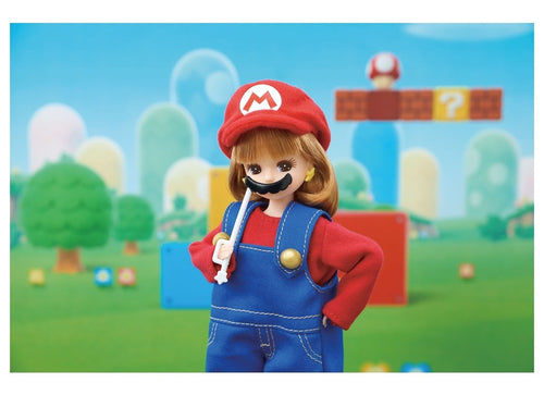 Load image into Gallery viewer, Takara Tomy Licca Super Mario Princess Mario Style (Licca-chan) Doll
