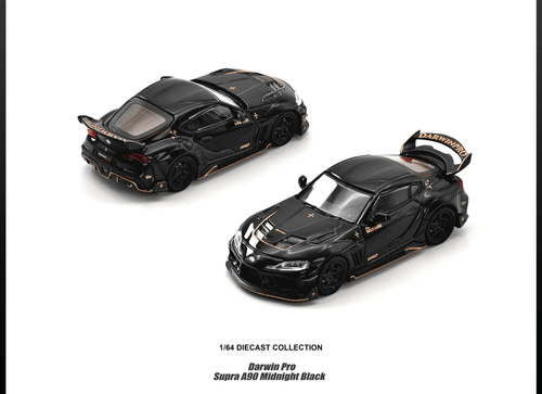 Load image into Gallery viewer, (Pre-order) INNO64 - 1/64 DARWIN PRO Supra A90 Gloss Black Diecast Model Car

