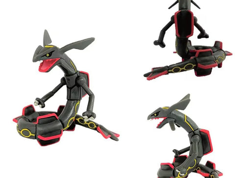 Load image into Gallery viewer, Takara Tomy Monster Collection Pokedel-Z Black Rayquaza (Ancient Monster Ball)
