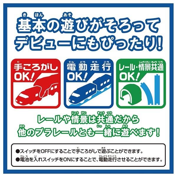 Takara Tomy Plarail Train Series - ES-01 Shinkansen Series N700S