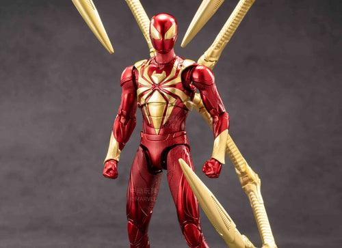Load image into Gallery viewer, ZD Toys Marvel Avengers 1/10 Spider-Man Armor Ver. Spider Action Figure Set

