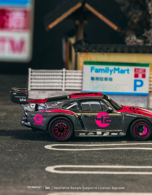 Load image into Gallery viewer, Tarmac Works 1/64 Bisimoto Porsche 935 K3V with Trading Card Set

