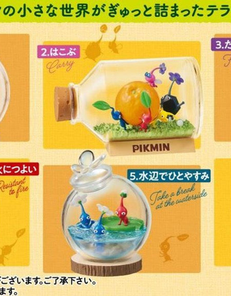 Re-ment Pikmin Terrarium Collection 6pcs Complete Box Set