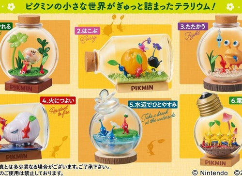 Load image into Gallery viewer, Re-ment Pikmin Terrarium Collection 6pcs Complete Box Set
