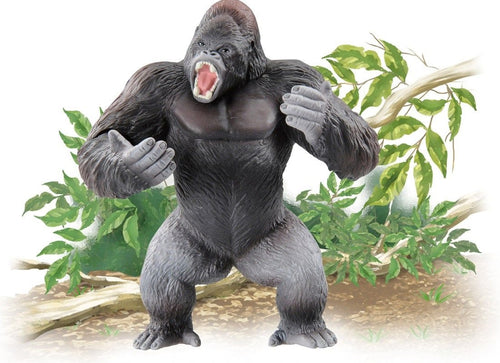 Load image into Gallery viewer, TAKARA TOMY Ania AS-36 Gorilla and Pineapple Wild Ver. Mini Animal Figure Toy
