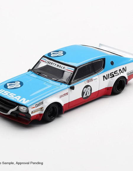 (Pre-order) MINI GT #1212 Nissan Skyline Kenmeri Liberty Walk Racing '75 concept