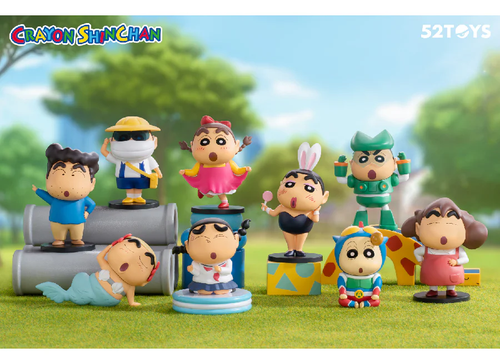Load image into Gallery viewer, 52TOYS Crayon Shin-Chan Funny Cosplay Series (Full set of 8) Figure Collection
