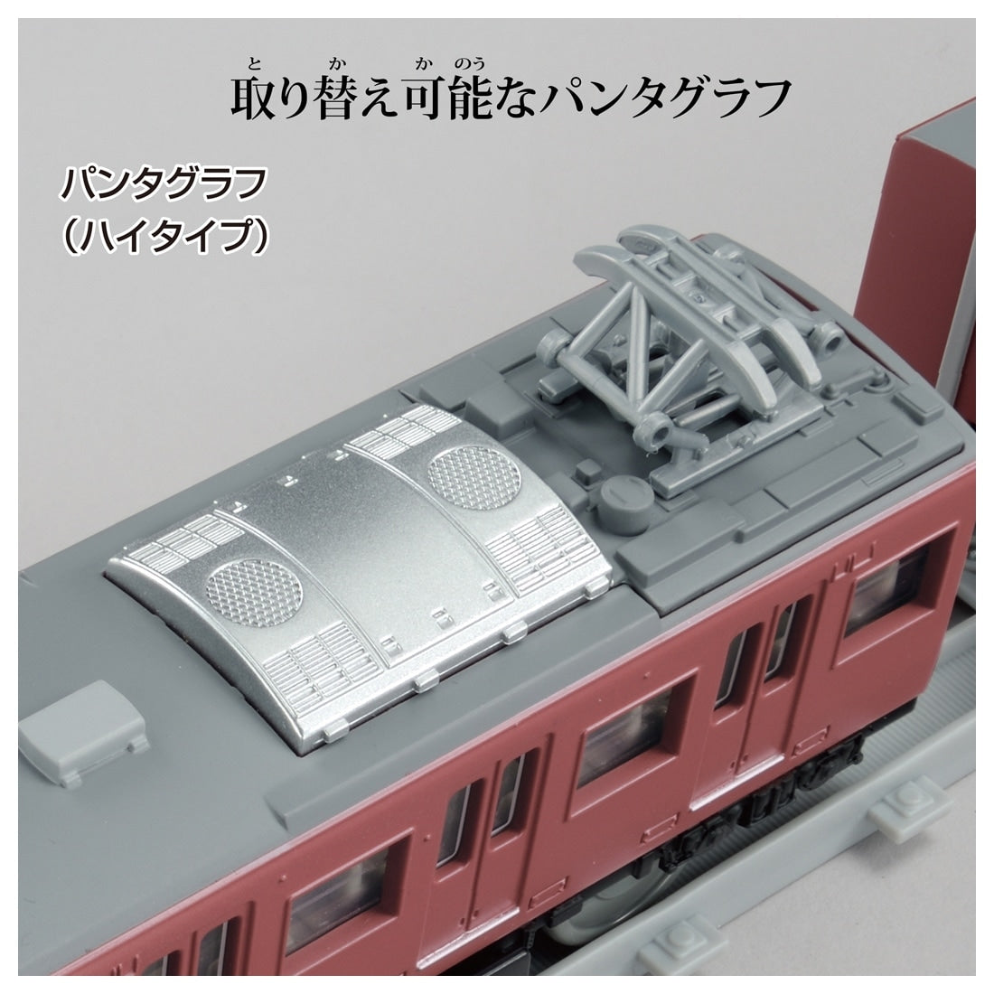 Takara Tomy Plarail Real Class 415 Series Commuter Train (Red Train)