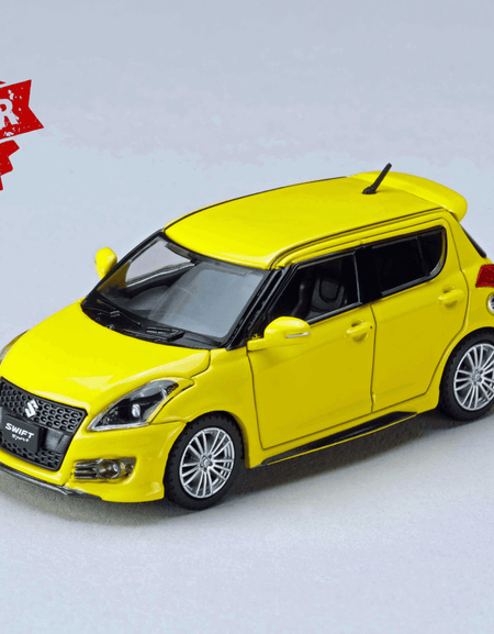 (Pre-order) Hobby JAPAN 1/64 SUZUKI SWIFT SPORT ZC32S AERO PARTS CHAMPION YELLOW