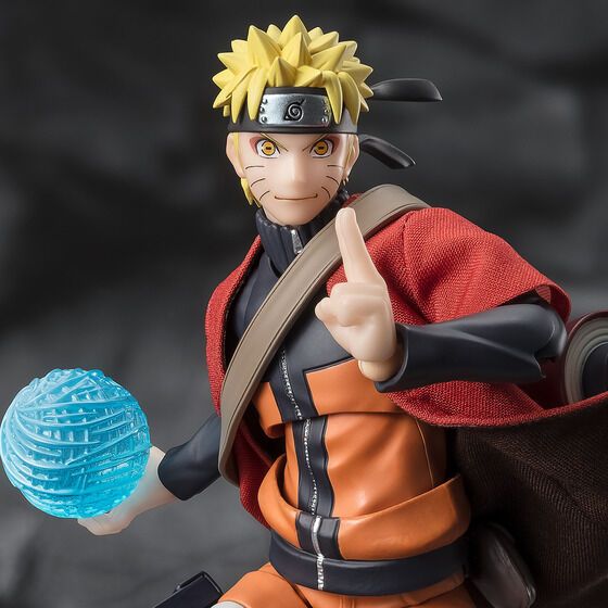 Bandai S.H.Figuarts Naruto Uzumaki Action Figure [SENNIN MODE]