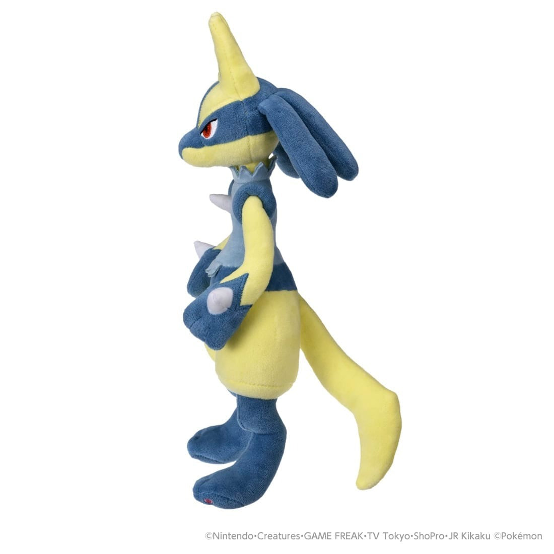 Takara Tomy Pokemon Pocket Monster Soft Plush Toy Yellow Lucario