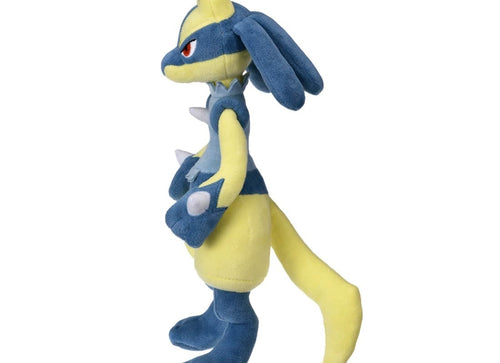 Load image into Gallery viewer, Takara Tomy Pokemon Pocket Monster Soft Plush Toy Yellow Lucario
