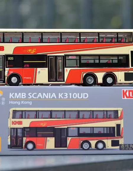Tiny City Die-cast Model Car - KMB SCANIA K310UD 80(905) 1:110 Model Bus