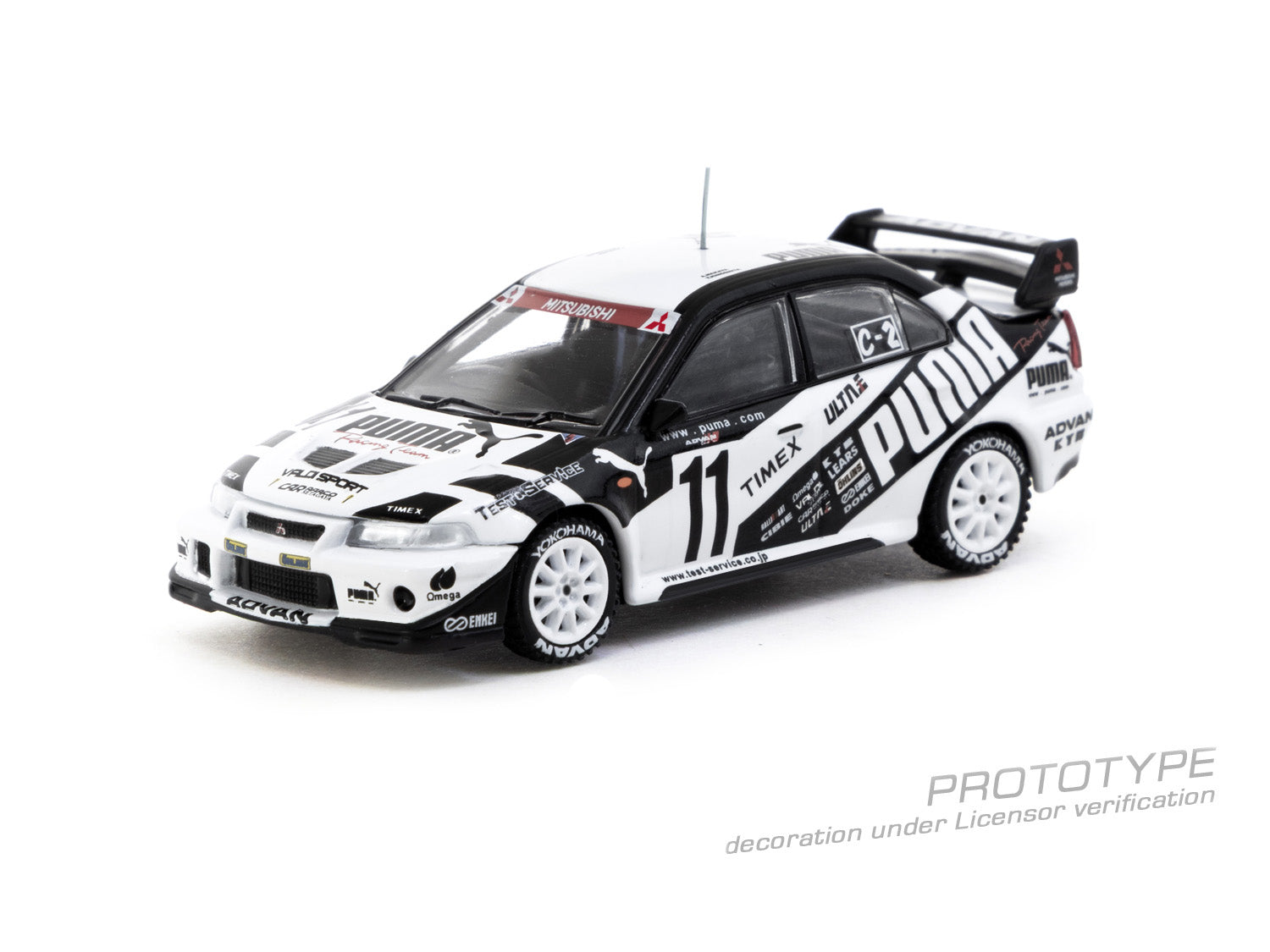 (Pre-order) Tarmac Works 1/64 Mitsubishi Lancer Evolution VI TME Super Taikyu