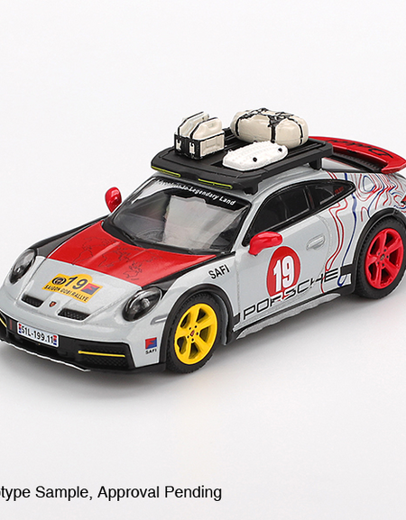 MINI GT 1/64 #1068 Porsche 911 Dakar "Uncle Rally" Diecast Model Car