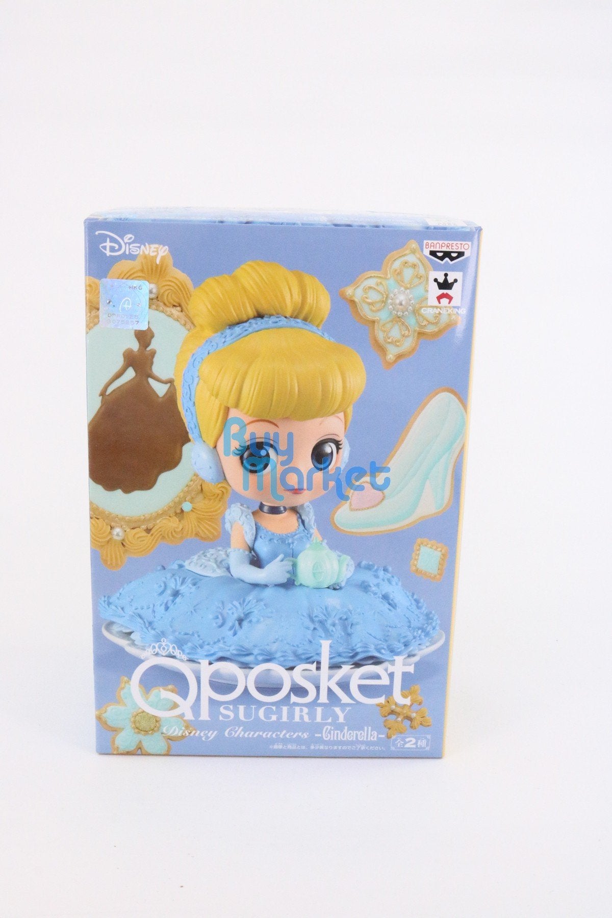Banpresto Disney Characters Q Posket SUGIRLY Cinderella Normal Color Figure
