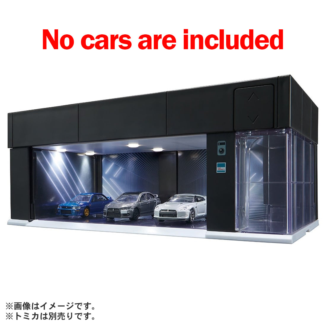 Takara Tomy Tomica Premium GARAGE Black Standard Edition (**NO CAR)