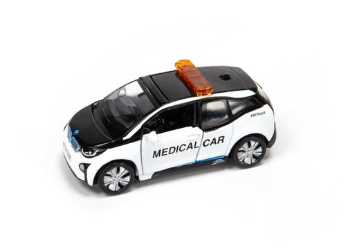 Load image into Gallery viewer, TINY City No.112 HK Hong Kong BMW i3 KMB Medical Mini Toy car Diecast Model
