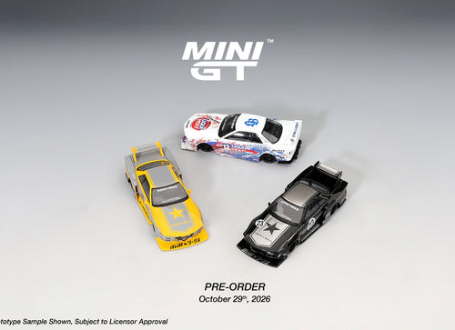 Load image into Gallery viewer, (Pre-order) Mini GT INOZETEK x Liberty Walk R32 Set 2026 Show Edition Car Set

