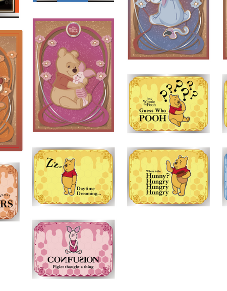 COSMOS Collectible Winnie the Pooh Collectible Card Box Set (80 cards SET)