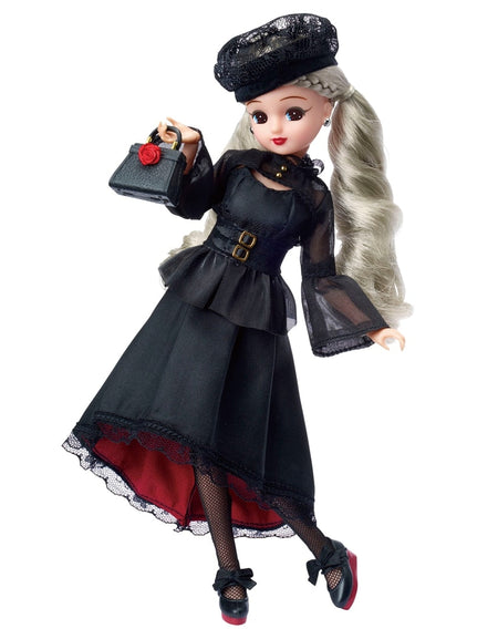 Takara Tomy Licca-chan Doll - Stylish Licca Photogenic Licca Gothic Noir