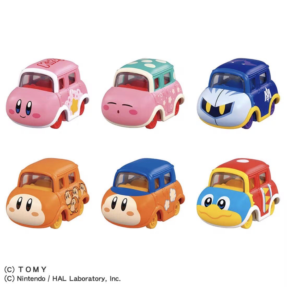 Takara Tomy Dream Tomica Kirby's Dream Land Collection Diecast Full Set of 6