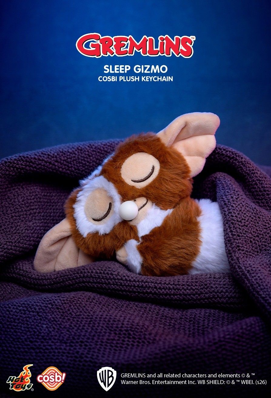 Hot Toys Gremlins Sleeping Gizmo Cosbi Plush Keychain #PPLU128N
