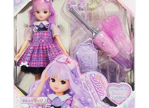 Load image into Gallery viewer, Takara Tomy Licca Chan Doll play set - Nizikyun Curl Licca
