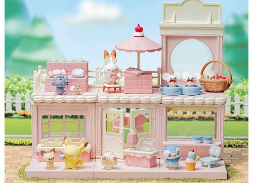 Load image into Gallery viewer, Takara Tomy Pokemon - Pokepeace Collection House ~Sweets shop~ (Full set of 6)

