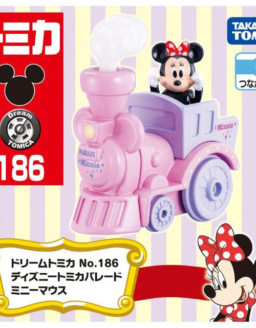 Load image into Gallery viewer, Takara Tomy Dream Tomica Model Car - No.186 Disney Tomica Minnie Mouse
