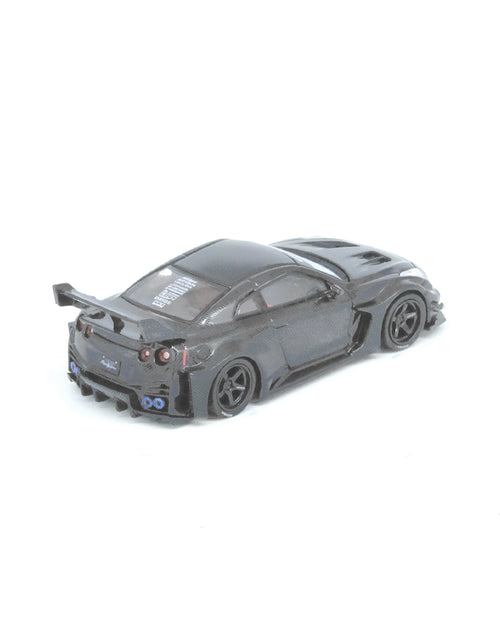 Load image into Gallery viewer, INNO64 1/64 NISSAN GT-R (R35) LBWK SUPER SILHOUETTE 35GT-RR Carbon
