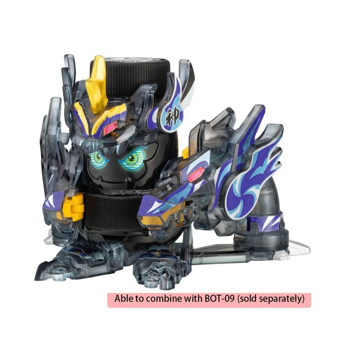 Takara Tomy Bottleman - Starter BOT-07 Raijingmilk (Deluxe)