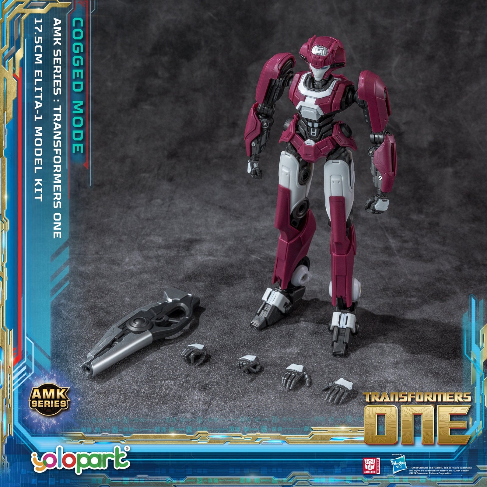 TRANSFORMERS ONE AMK (Cogged Mode) Elita-1 Model Kit