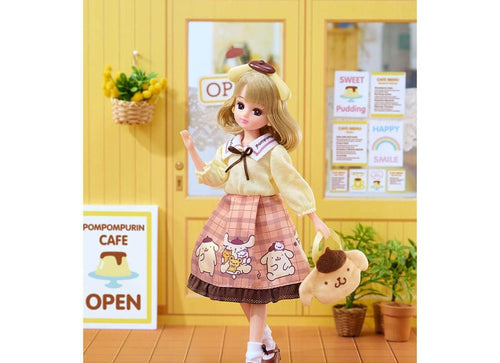 Load image into Gallery viewer, Takara Tomy Licca-chan loves Pompompurin Stylish Photogenic Licca Doll
