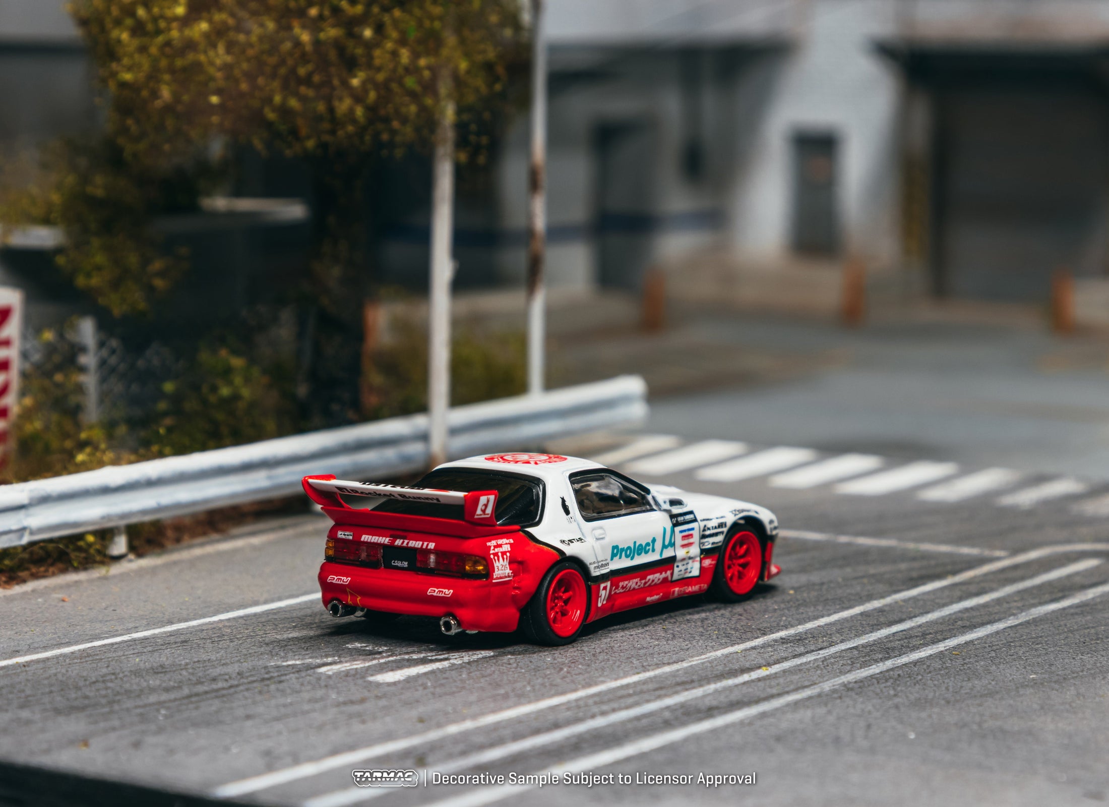 (Pre-order) Tarmac Works 1/64 Pandem Mazda RX-7 FC3S Watanabe Diecast Model Car