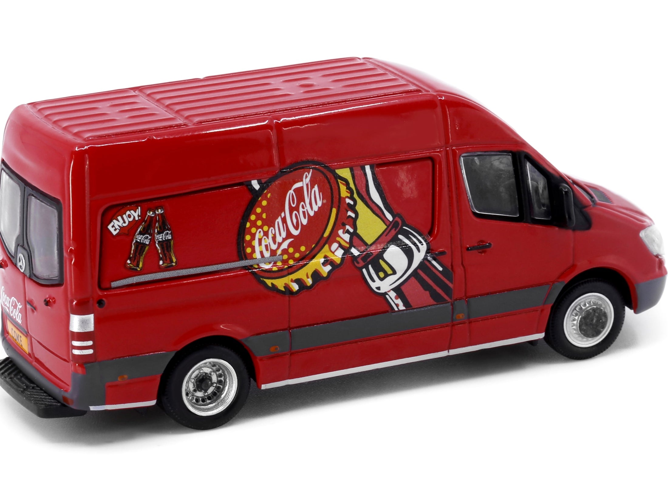 Tiny City Die-cast Model Car - MERCEDES-BENZ Sprinter Coca-Cola