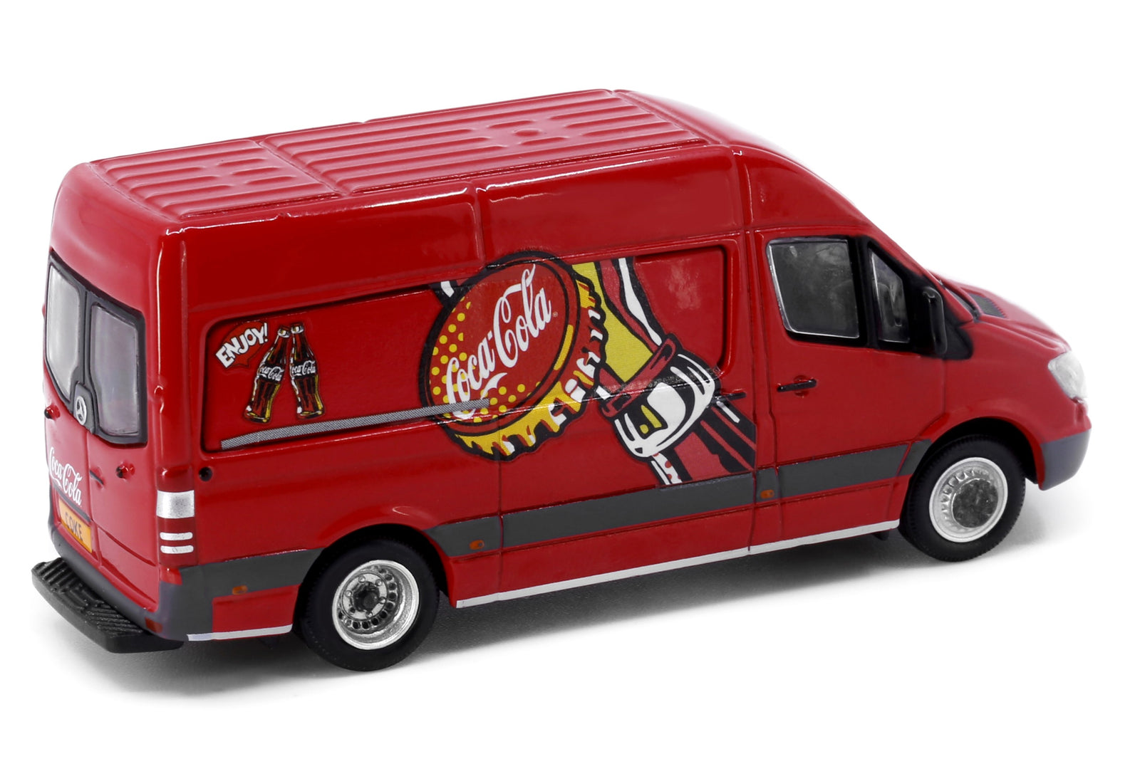 Tiny City Die-cast Model Car - MERCEDES-BENZ Sprinter Coca-Cola
