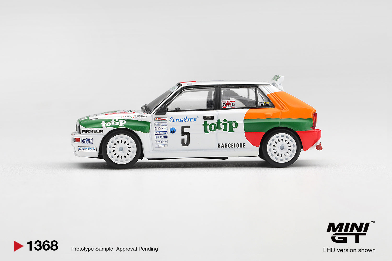 (Pre-order)Mini GT #1368 Lancia Delta HF Integrale Evoluzione #5 1993 Rallye LHD