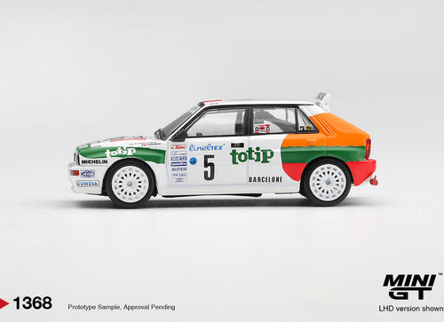 Load image into Gallery viewer, (Pre-order)Mini GT #1368 Lancia Delta HF Integrale Evoluzione #5 1993 Rallye LHD
