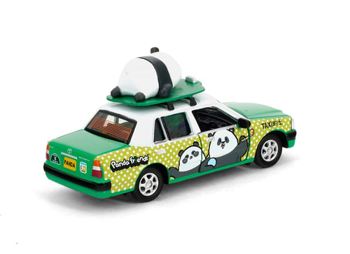 Load image into Gallery viewer, Tiny City Die-cast 1/64 - Tiny x Panda Friends Toyota Crown Comfort Taxi (NT)
