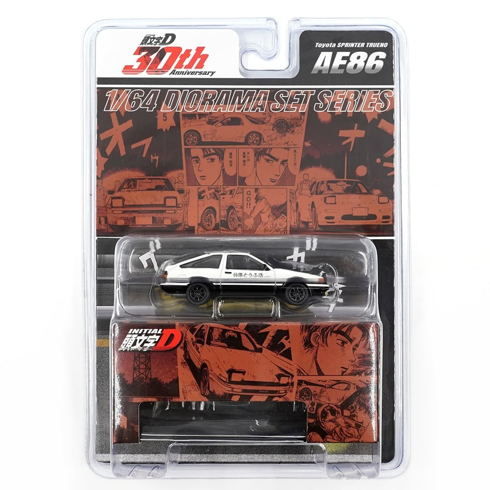Hobby JAPAN 1/64 Toyota SPRINTER TRUENO (AE86) INITIAL D Takumi VS Keisuke
