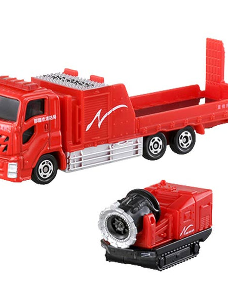 Takara Tomy Tomica #128 NAHA Fire Department Hyper Mist Blower Diecast Toy Car