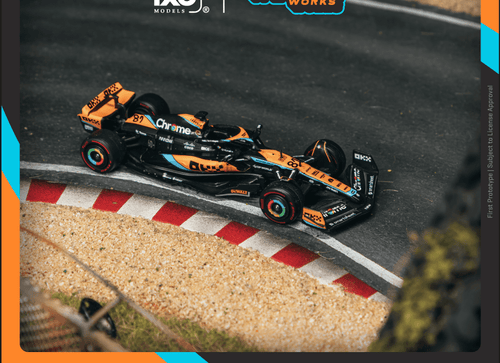 Load image into Gallery viewer, Tarmac Works McLaren MCL60 Australian Grand Prix 2023 Oscar Piastri
