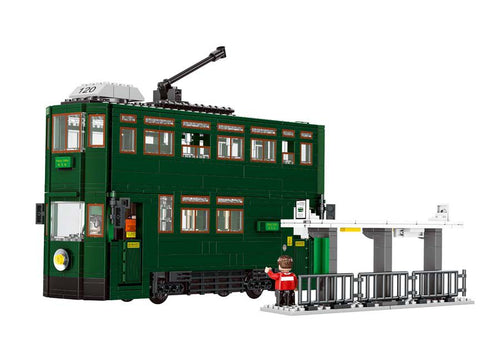 Load image into Gallery viewer, Royal Toys Building Blocks City Story Bricks RT19: Hong Kong Tramways (948 Pcs/Pzs)
