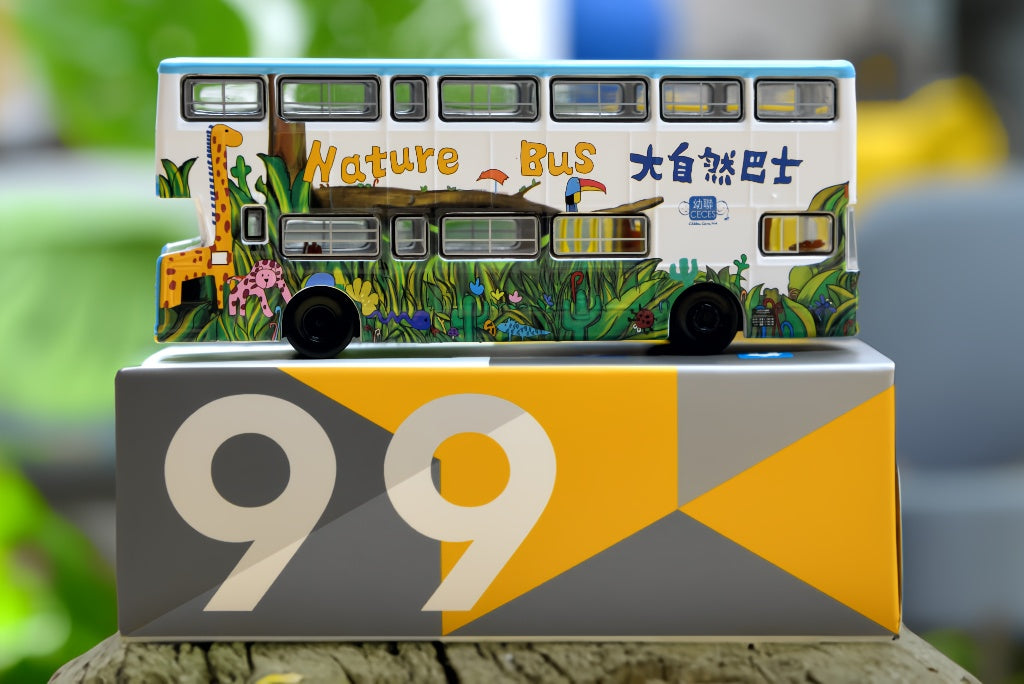 Tiny City 1/110 Leyland Fleetline BACo Nature Bus (FZ2496) Diecast Model Car