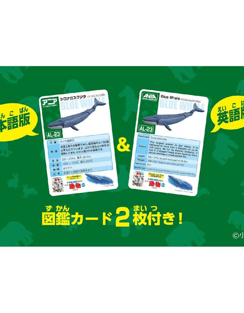 Load image into Gallery viewer, Takara Tomy Ania AL-23 Blue Whale (Floating Ver) Action Figure
