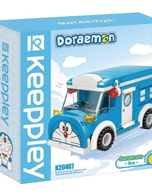 Load image into Gallery viewer, Qman Keeppley Building Blocks Toy #K20407 - Doraemon Mini Car-Bus

