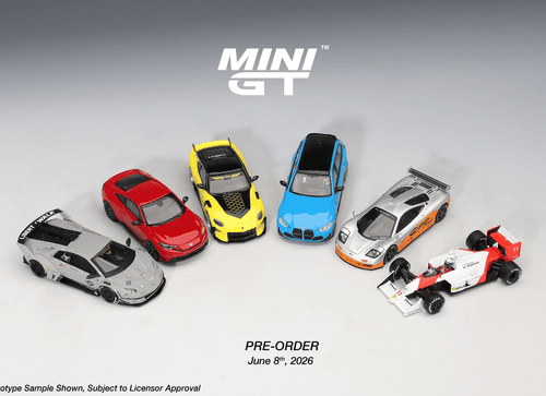 Load image into Gallery viewer, (Pre-order) Mini GT #1317 Honda Prelude Rallye Red LHD Diecast Model Car
