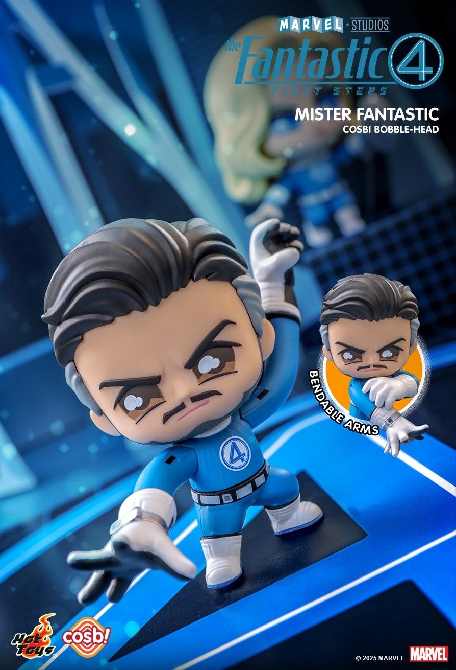Hot Toys The Fantastic Four: First Steps Cosbi Bobble-Head Collection Full set 6