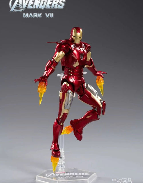 Load image into Gallery viewer, ZD Toys Marvel Avengers 1/10 Iron Man MK7 Action Figure Set

